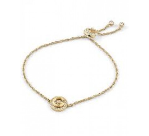 PULSERA GUESS ACERO DORADO CIRCONITAS JUBB05447JWYGT-U