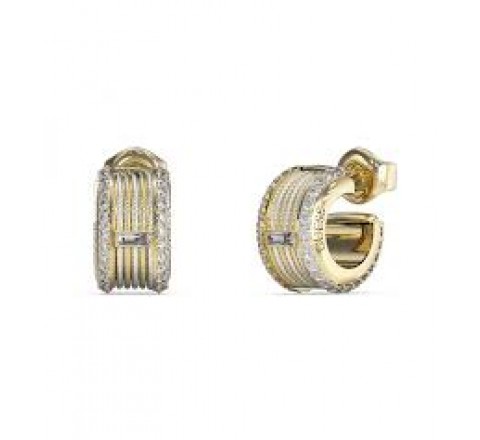 PENDIENTES GUESS ACERO DORADO ARO CIRCONI JUBE05391JWYGRHT-U