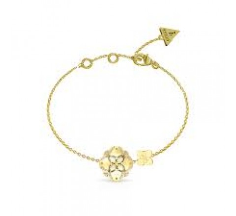 PULSERA GUESS ACERO DORADO CIRCONITAS JUBB05503JWYGS