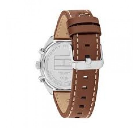 RELOJ TOMMY HILFIGER CORREA MARRON CAJA BICOLOR 1710720