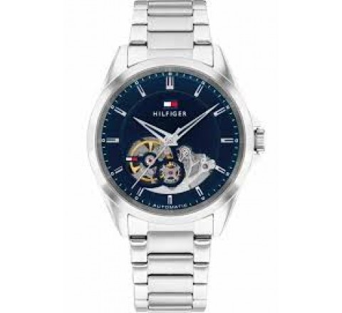 RELOJ TOMMY HILFIGER AUTOMATICO CAJA Y ARMIS ACERO 1710716