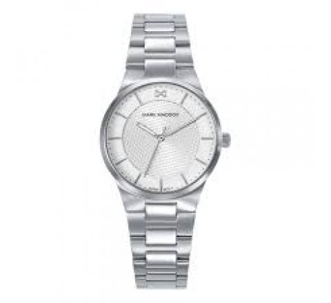 RELOJ MARK MADDOX ACERO ESFERA BLANCA MM1031-07