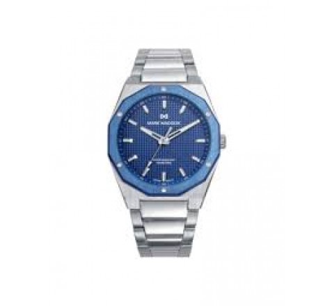RELOJ MARK MADDOX ARMIS ACERO ESFERA BISEL AZUL HM1030-37