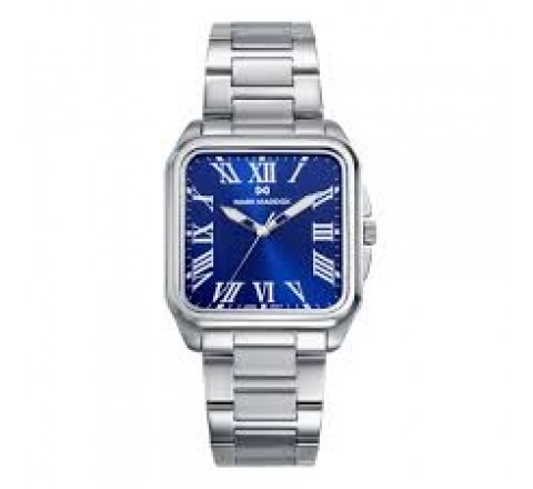 RELOJ MARK MADDOX CAJA CUADRADA ESFERA AZUL HM0153-32