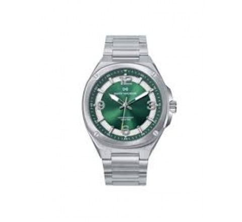 RELOJ MARK MADDOX ARMIS ACERO ESFERA VERDE HM1020-65