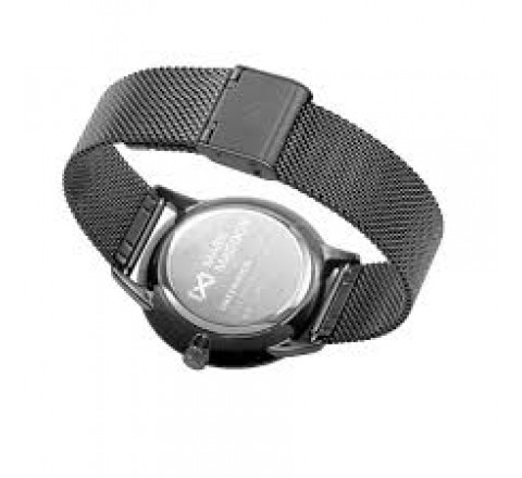 RELOJ MARK MADDOX ACERO NEGRO ESFERA NEGRA HM1025-55
