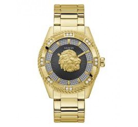 RELOJ GUESS CAJA ARMIS ACERO DORADO CIRCONITAS LEON GW0783G1