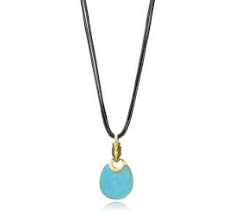 COLLAR VICEROY ACERO DORADO PIEDRAS NATURALES 15190C01012