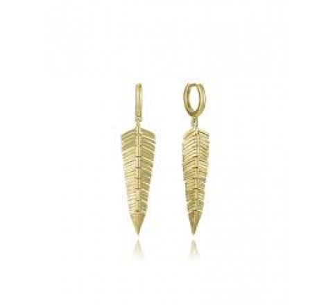 PENDIENTES VICEROY PLATA DORADA HOJAS 2338E100-00