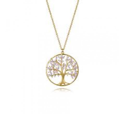 GARGANTILLA VICEROY PLATA DORADA ARBOL 9148C100-30