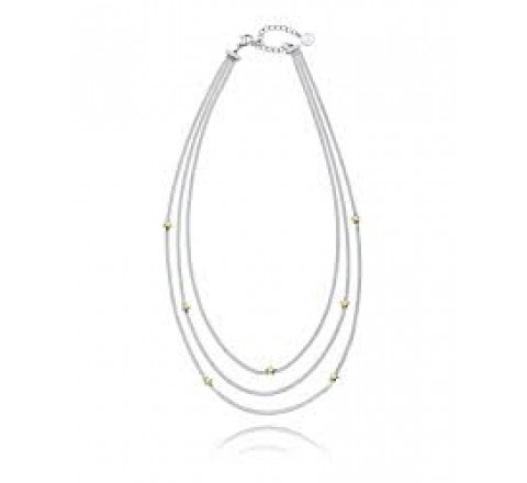 GARGANTILLA VICEROY ACERO TRIPLE ESTRELLAS DORAD 14320C01000