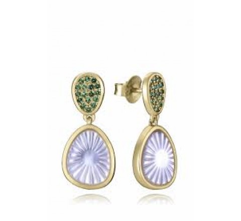 PENDIENTES VICEROY PLATA DORADA Y NACAR 2364E100-92