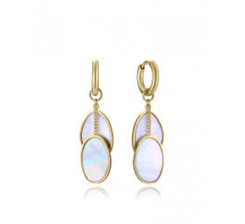 PENDIENTES VICEROY ACERO DORADO Y NACAR 14321E01012