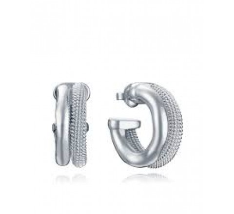 PENDIENTES VICEROY ACERO CHAPADO PLATA ARO 14346E01000