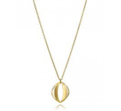 GARGANTILLA VICEROY ACERO DORADO CIRCONITAS 15191C01012