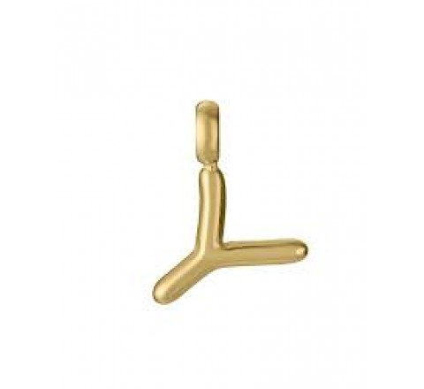 COLGANTE VICEROY ACERO DORADO LETRA Y 15200M01012Y