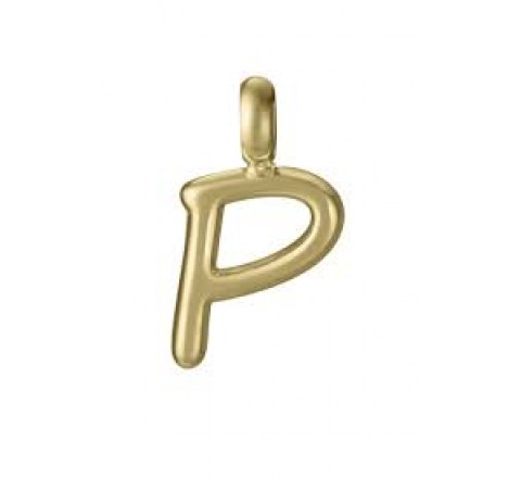 COLGANTE VICEROY ACERO DORADO LETRA P 15200M01012P