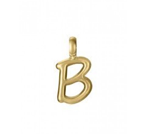 COLGANTE VICEROY ACERO DORADO LETRA B 15200M01012B