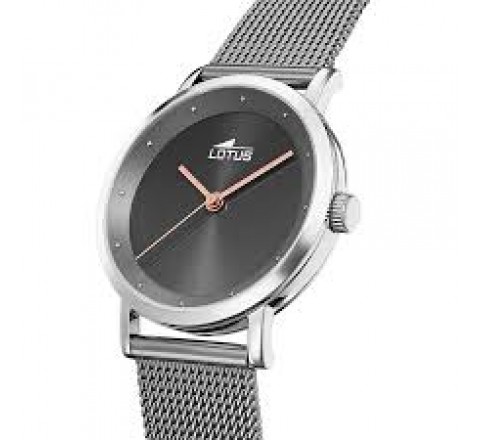 RELOJ LOTUS CAJA Y ARMIS ACERO NEGRO 18878/3