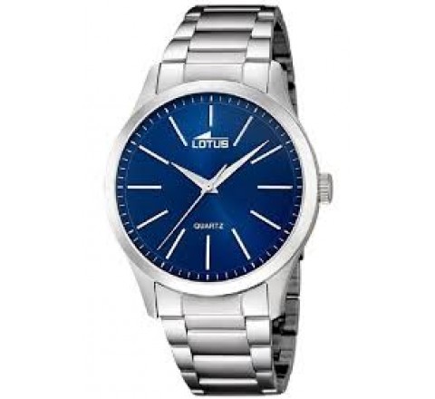 RELOJ LOTUS CAJA Y ARMIS ACERO ESFERA AZUL 15959/A