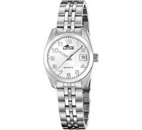 RELOJ LOTUS CAJA Y ARMIS ACERO ESFERA TODOS NUMEROS 18992/1