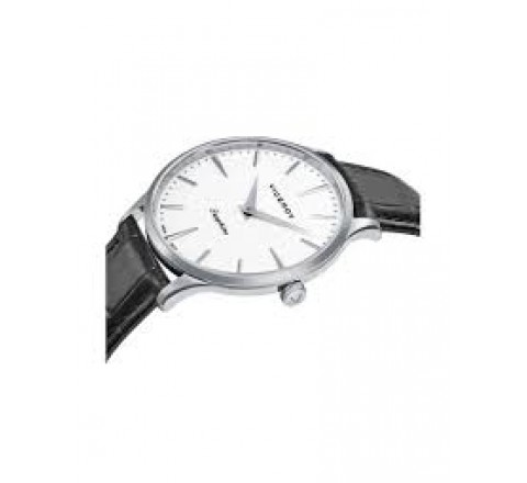 RELOJ VICEROY ACERO CRISTAL ZAFIRO CORREA NEGRA 45117-07