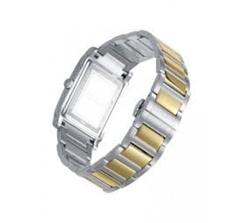 RELOJ VICEROY ACERO BICOLOR DORADO CIRSTAL ZAFIRO 45121-83