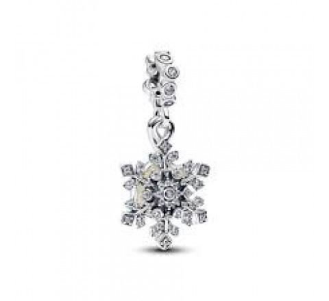 CHARM PANDORA PLATA COPO DE NIEVE OPALESCENTE 794142C01