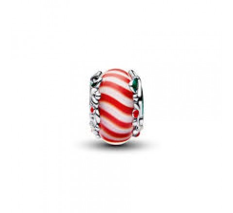 CHARM PANDORA PLATA CARAMELO CRISTAL MURANO 794252C01