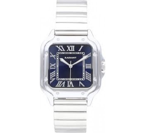 RELOJ RADIANT CAJA CUADRADA ESFERA AZUL RA664202
