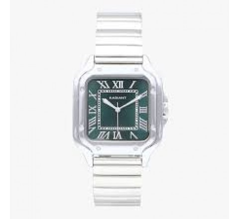 RELOJ RADIANT CAJA CUADRADA ESFERA VERDE RA664201