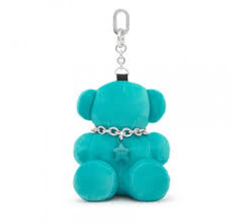 LLAVERO TOUS BOLD BEAR VELVET TURQUESA 2002361237
