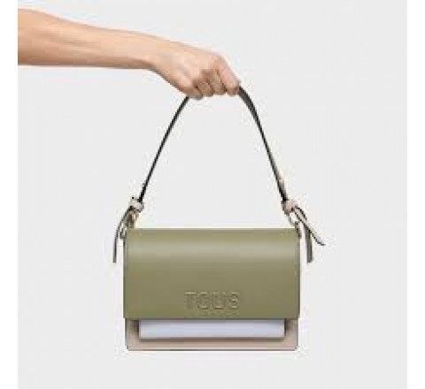 BANDOLERA M TOUS AUDREE SAFFIANO TOPO-VERDE 2002358244