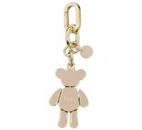LLAVERO TOUS PUPPET BEAR BEIGE-DORADO 2002377001