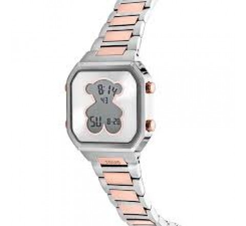 RELOJ TOUS DIGITAL ACERO BICOLOR DORADO 3000148300