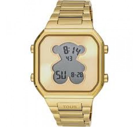 RELOJ TOUS DIGITAL ACERO DORADO 3000148200