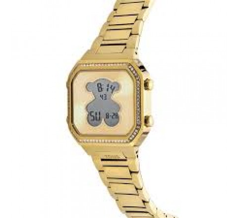 RELOJ TOUS DIGITAL ACERO DORADO 3000148200