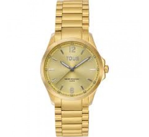 RELOJ TOUS CAJA Y ARMIS ACERO DORADO 3000148500