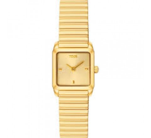 RELOJ TOUS CAJA Y ARMIS ACERO DORADO 3000149900