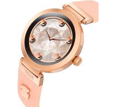 RELOJ TOUS SMART SILICONA NUDE Y MOTIVOS ROSADOS 3000147800