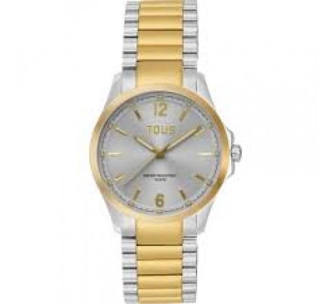 RELOJ TOUS CAJA Y ARMIS BICOLOR DORADO 3000148700
