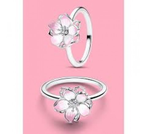 ANILLO PANDORA PLATA FLOR DE CEREZO Nº14 194371C01-54