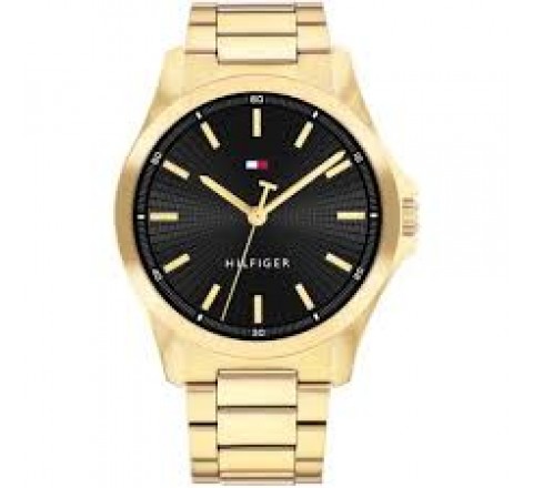 RELOJ TOMMY HILFIGER CAJA Y ARMIS ACERO DORADO 1792241