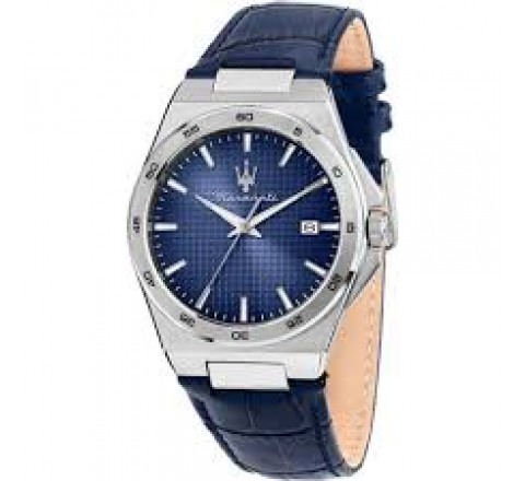 RELOJ MASERATI CAJA ACERO 40MM CORREA AZUL R8851153002