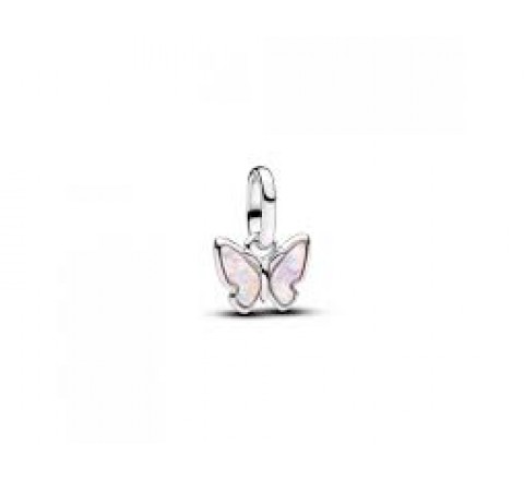 CHARM PANDORA PLATA MINI MARIPOSA ROSA 793825C01
