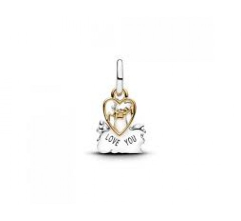 CHARM PANDORA PLATA DUQUESA Y GATITOS ARISTOGATOS 764465C01
