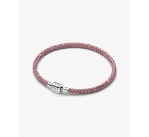 PULSERA PANDORA CORDON ROSA RADIANTE 594530C01-S1 17,5CM
