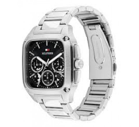 RELOJ TOMMY HILFIGER CAJA Y ARMIS ACERO CUADRADO 1710758