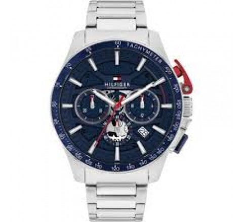 RELOJ TOMMY HILFIGER CAJA Y ARMIS ACERO ESFERA AZUL 1792261