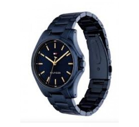 RELOJ TOMMY HILFIGER CAJA Y ARMIS ACERO AZUL 1710742